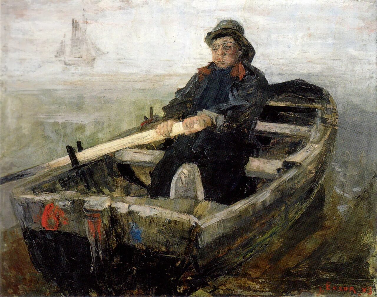 James Ensor (1860-1949). Энсор художник.