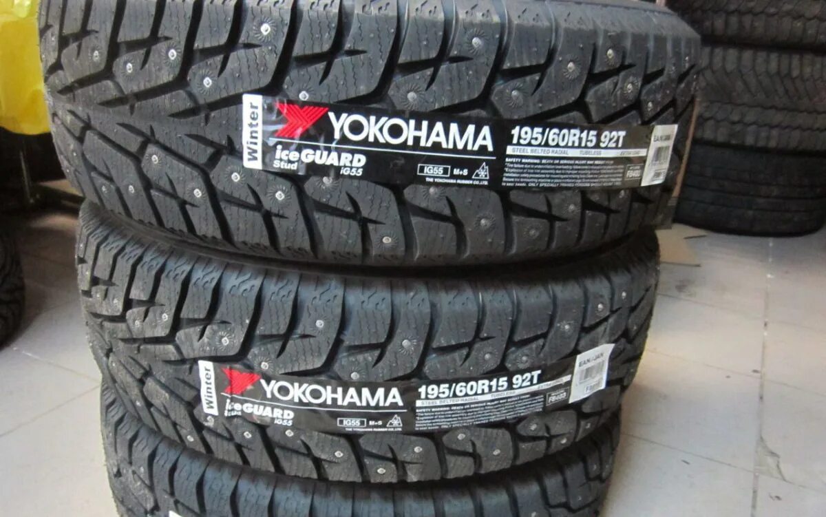 Йокогама ig55. 195/60r15 92t XL Yokohama ICEGUARD ig55 (шип.). Yokohama Ice Guard stud ig55 195/60 r15 t. Yokohama Ice Guard ig55 215/65 r16 102t XL. Купить шины yokohama 195 65 r15