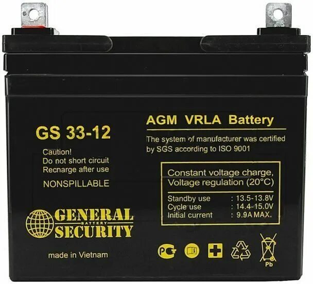 Пожтехкабель ptk battery. General Security GS 12-12, 12 Ач. Аккумулятор General Security GSL 9-12. Аккумулятор General Security GS 26-12. Аккумулятор GS 12-12.