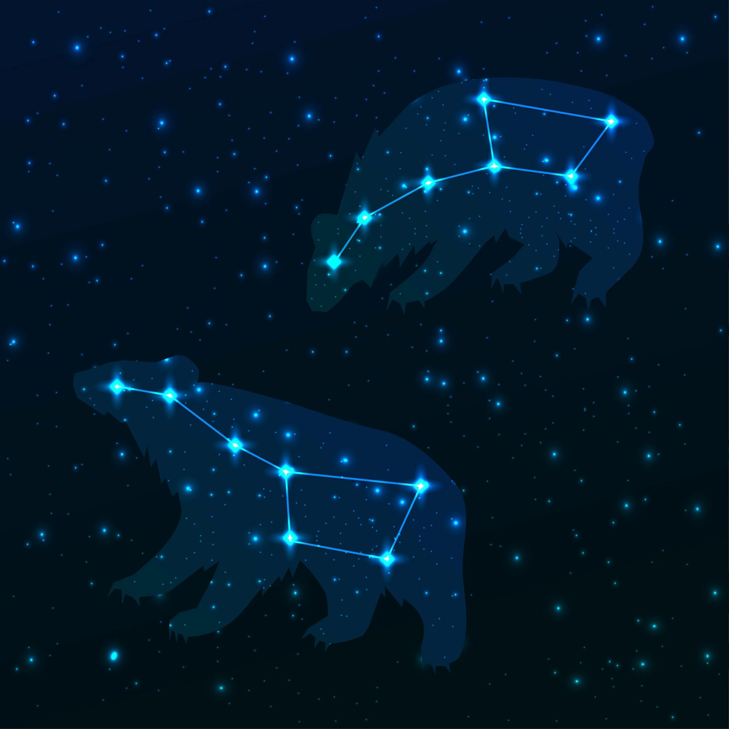 Большая медведица телефоны. Ursa Minor Созвездие. Ursa Major Созвездие. Малая Медведица Созвездие. Космос созвездия большая Медведица.