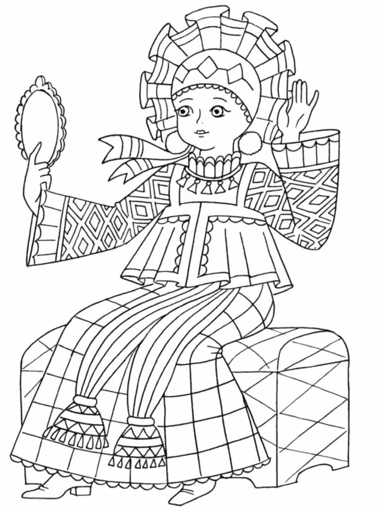 мордовский национальный костюм раскраска. русский народный костюм раскраска. национальный костюм раскраска. раскраски народных костюмов для детей. курский народный костюм раскраска.