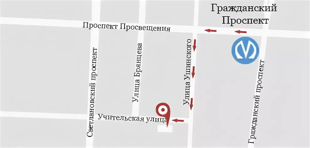 Работа проспект просвещения