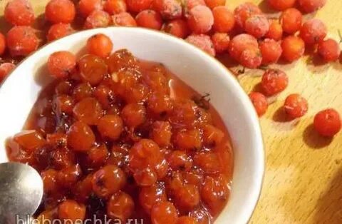 Джем из рябины красной рецепт простой