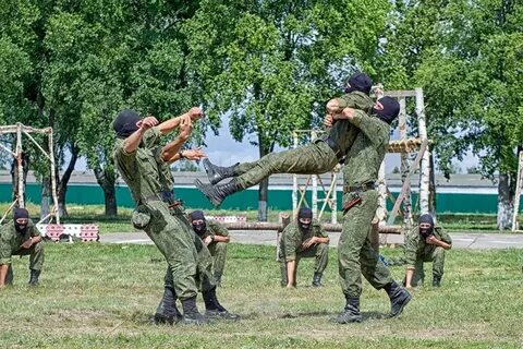 Показательные рукопашный бой