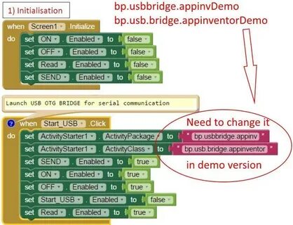 Enabling setting