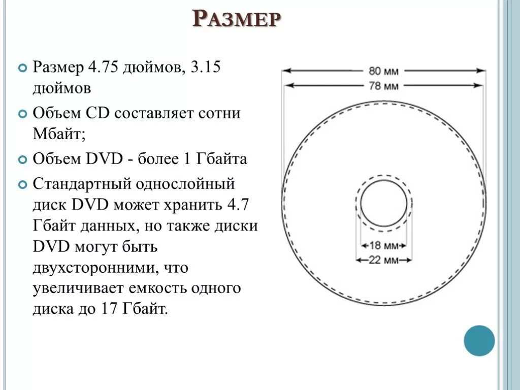 Толщина диска двд. Диаметр СД диска. Диаметр двд диска. Размер CD-R диска. Максимальный размер cd