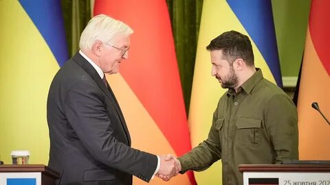Как встретили штайнмайера