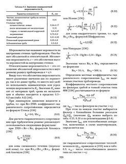 Шероховатость труб