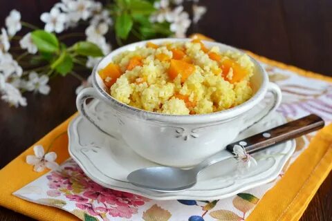 Каша с пенками