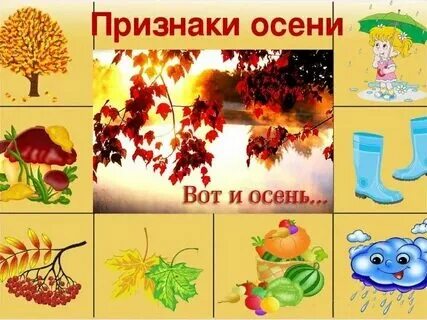 Осень сезонные изменения в природе подготовительная группа
