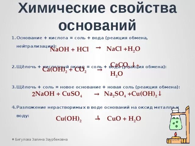 Основание кислота соль вода реакция. Кислота + основания= соль+ вода. Кислотный оксид щелочь соль вода 8 класс. Основание плюс кислота реакция обмена соль плюс вода.