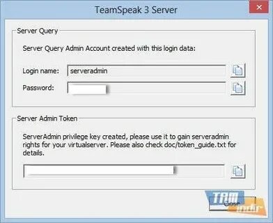 Teamspeak server docker