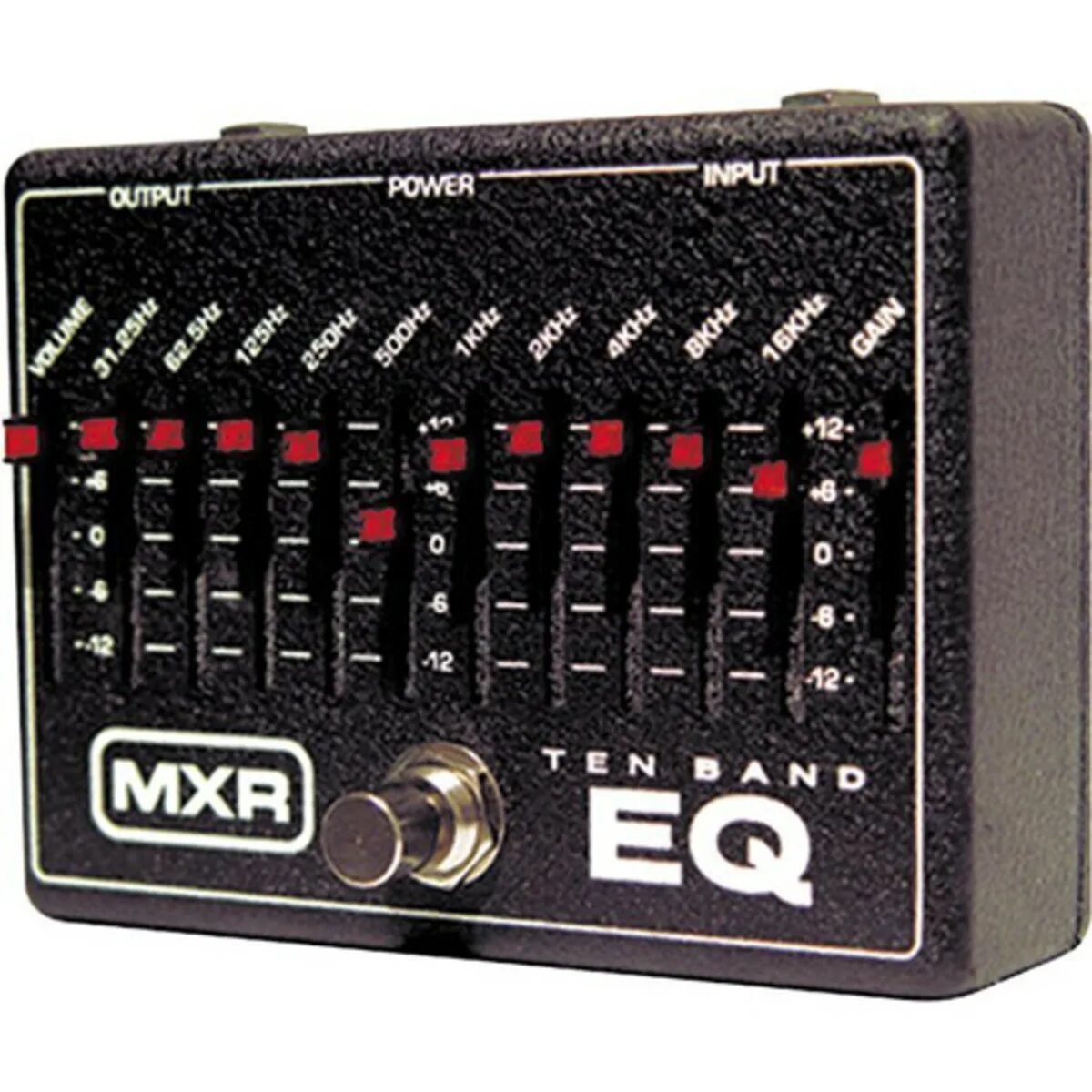 Гитарный эквалайзер. Mxr 6 band eq. mxr 109. mxr equalize. эквалайзер для электрогитары.
