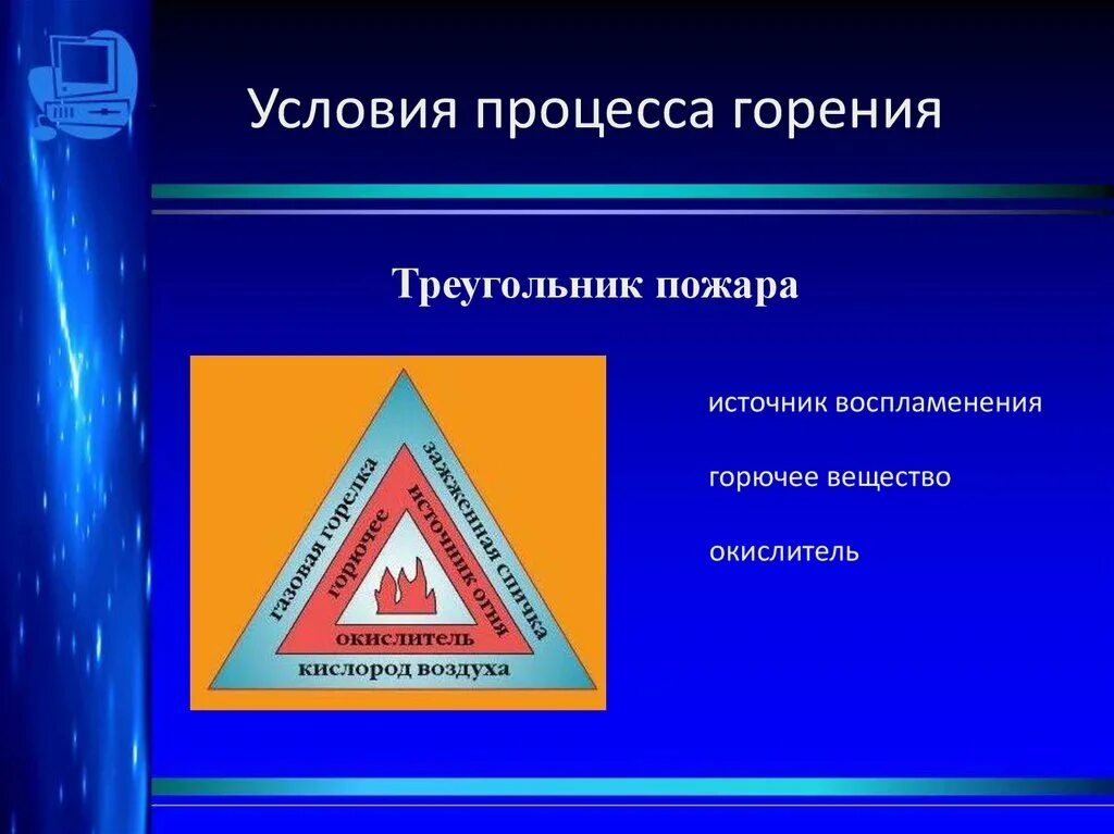 Кислород необходим для горения. Треугольник горения. Треугольник пожара. Треугольник горения пожарный треугольник. Треугольник условия горения.