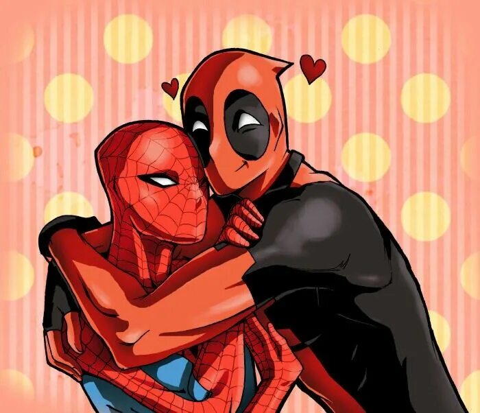 Spideypool. Дэдпул и человек паук. Дэдпул и человек паук обнимашки. Дэдпул и человек паук яой. Человек паук с ДЕДПУЛОМ.