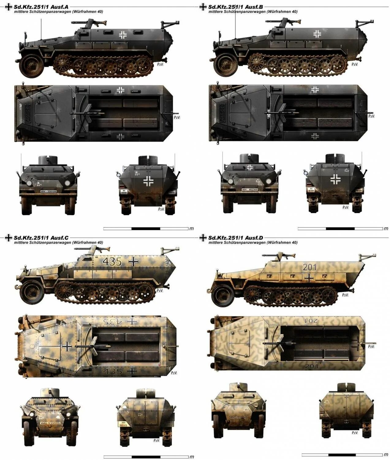 251. бронетранспортёр sd. Kfz. число 18 картинка красивая. Sd.