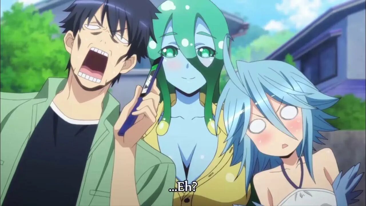 Повседневная жизнь с девушкой монстром monster. Monster musume no iru nichijou. кимихито курусу. суу monster musume.
