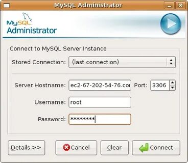 Admin connected