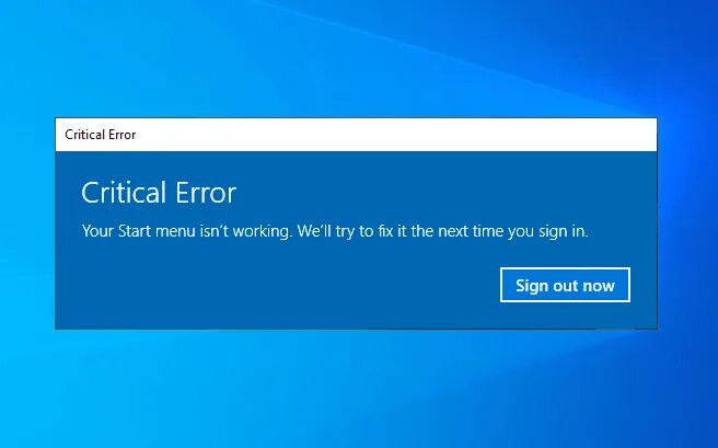 Start error. Critical error. windows critical error. start menu critical error. знак critical error.