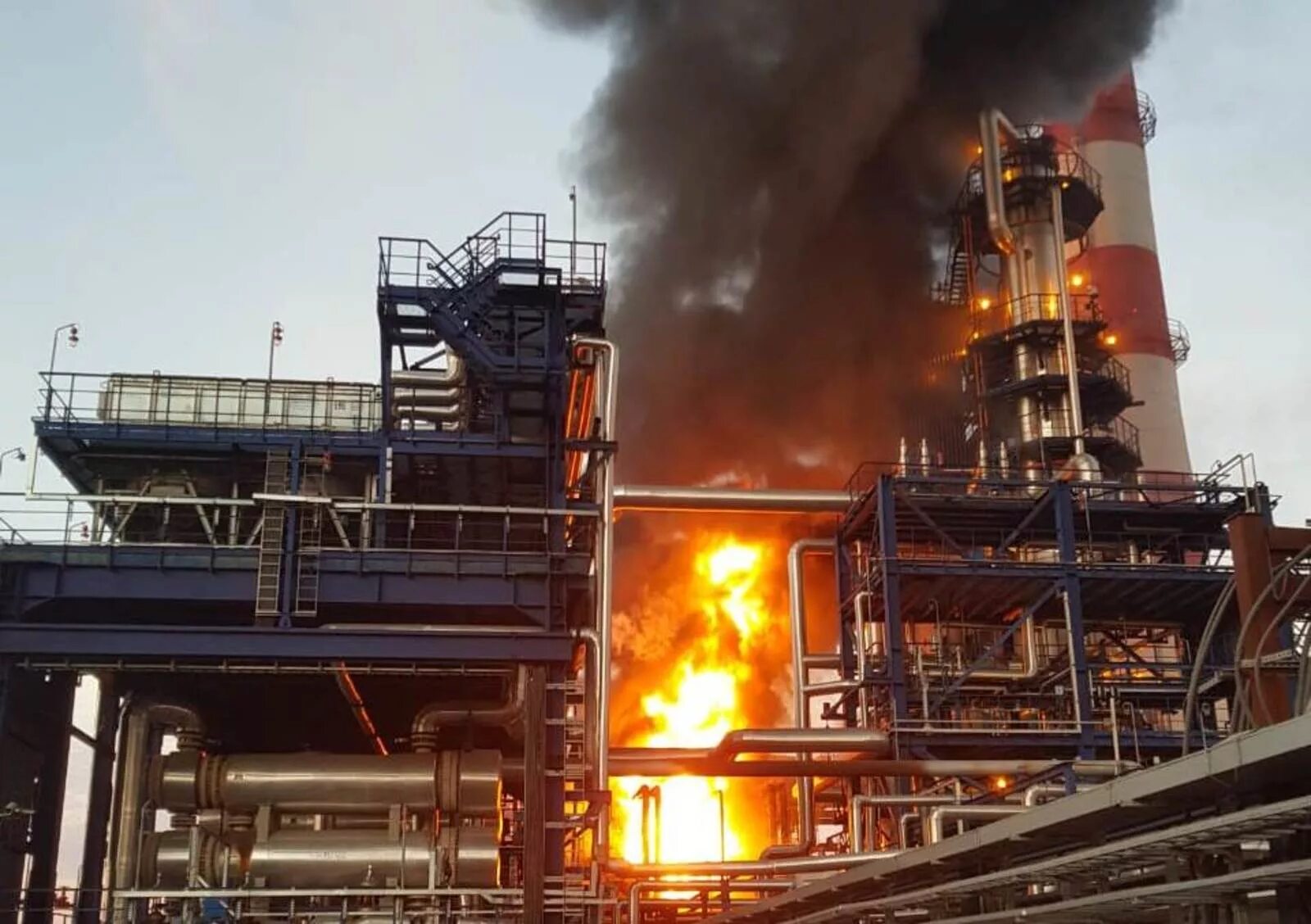 Пожарная безопасность нефтеперерабатывающих предприятий