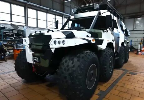 8 колесный вездеход