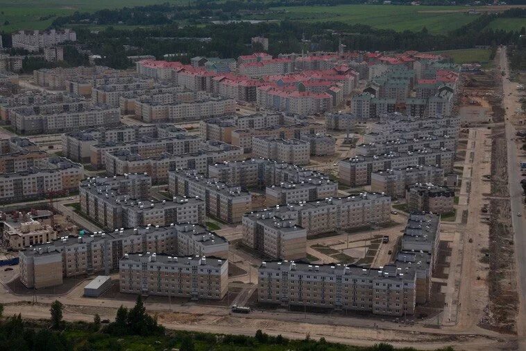 Жилой район Славянка
