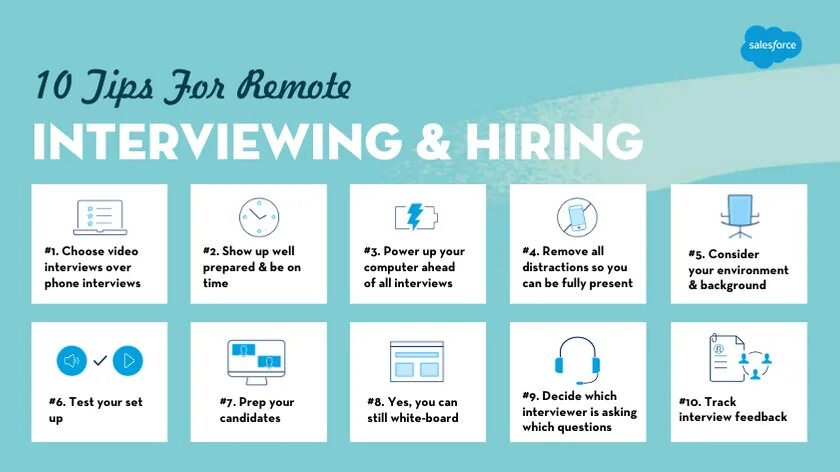 Interview tips. Remote interview. interview prep logo. interview prep ai logo.