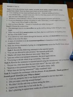 Report what the children say