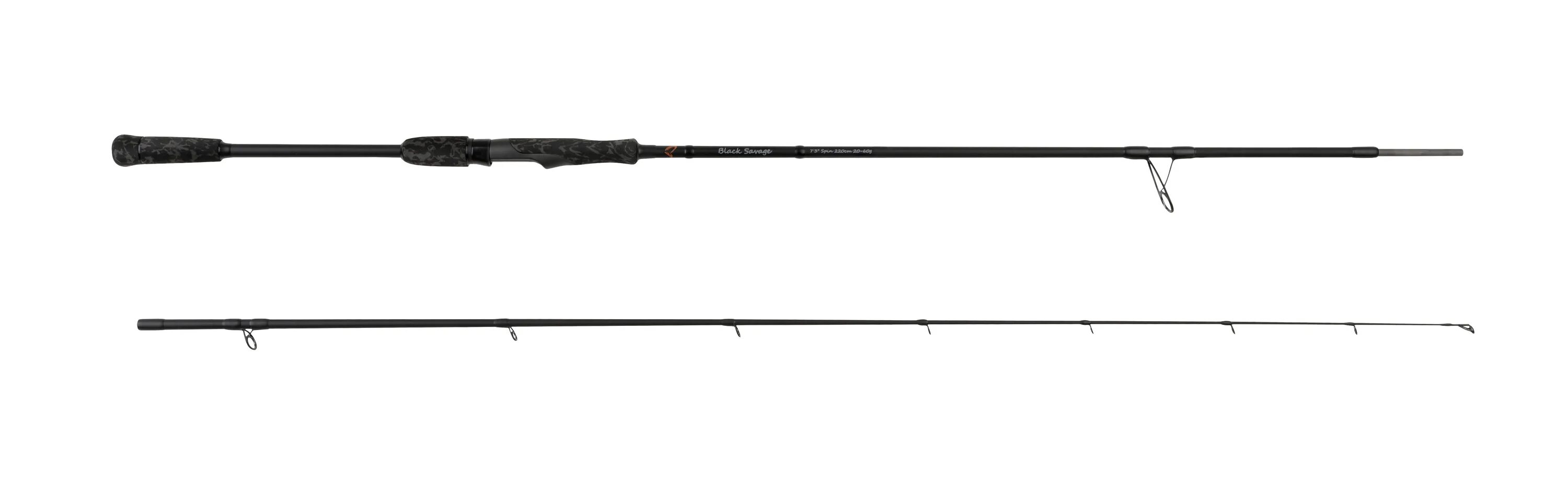 Savagear Black Savage Trigger 249cm >150g. Спиннинг Savage Gear Butch Light xlnt2 258cm 30-80g. Спиннинг Black Thunder Lure Rod s762m. Спиннинг SG Salt CCS 228cm 20-60g 54732.