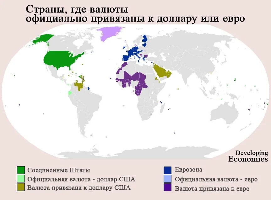 Привязка валюты к доллару. Страны где доллар Национальная валюта. Страны привязанные к доллару. Привязка валюты