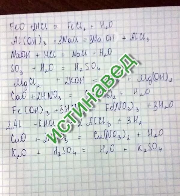 Fe oh 2 hno3 раствор