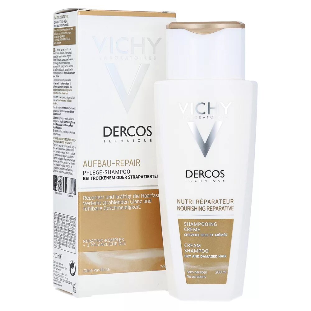 Шампунь виши деркос от выпадения. Виши Dercos reparateur Creme шампунь. Виши Деркос шампунь неоджелик. Продукция Vichy homme Dercos. Vichy Gold шампунь.