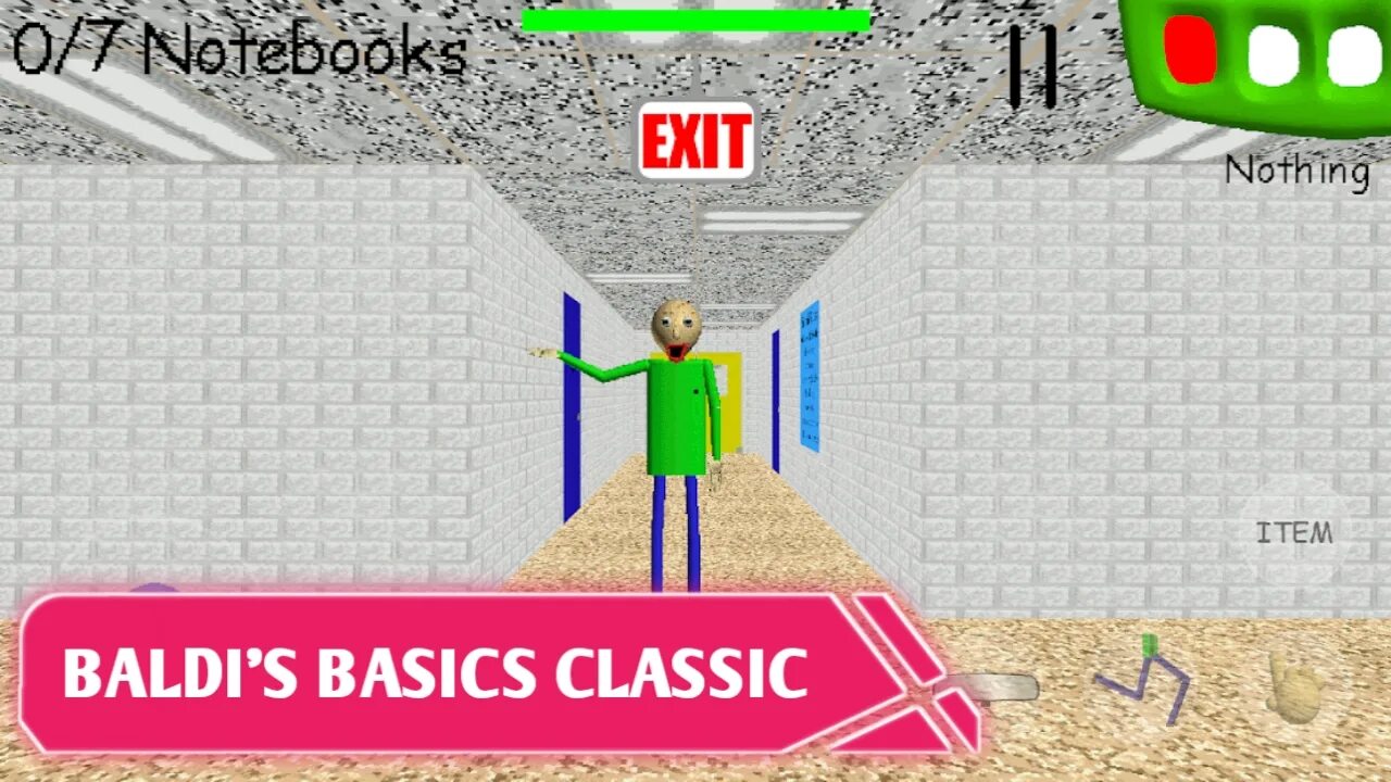 БАЛДИ игра. Балдис бейсикс. Baldi Basics Classic. Школа БАЛДИ. Basically games