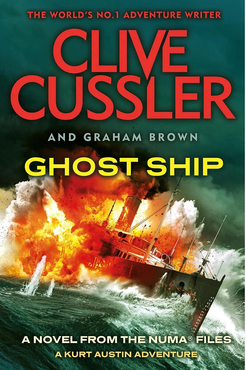 Корабль призрак книга. Клайв Касслер. Клайв Касслер за борт. Cussler Clive "the Rising Sea".