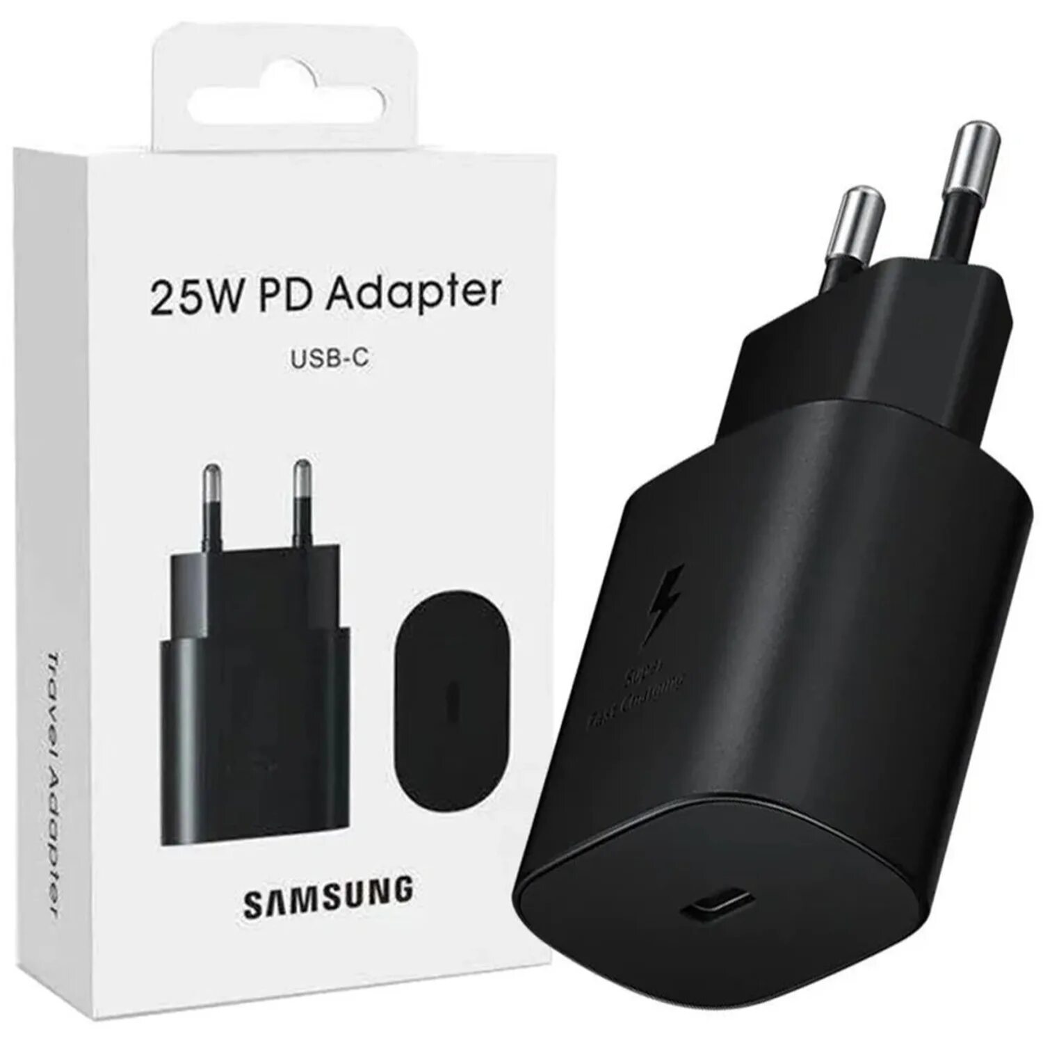 25w PD Adapter Samsung. Зарядное устройство Samsung Type c 25w. Сетевое зарядное устройство Samsung 25 w PD Adapter USB - C. Зарядное устройство Samsung 25w Type-c PD.