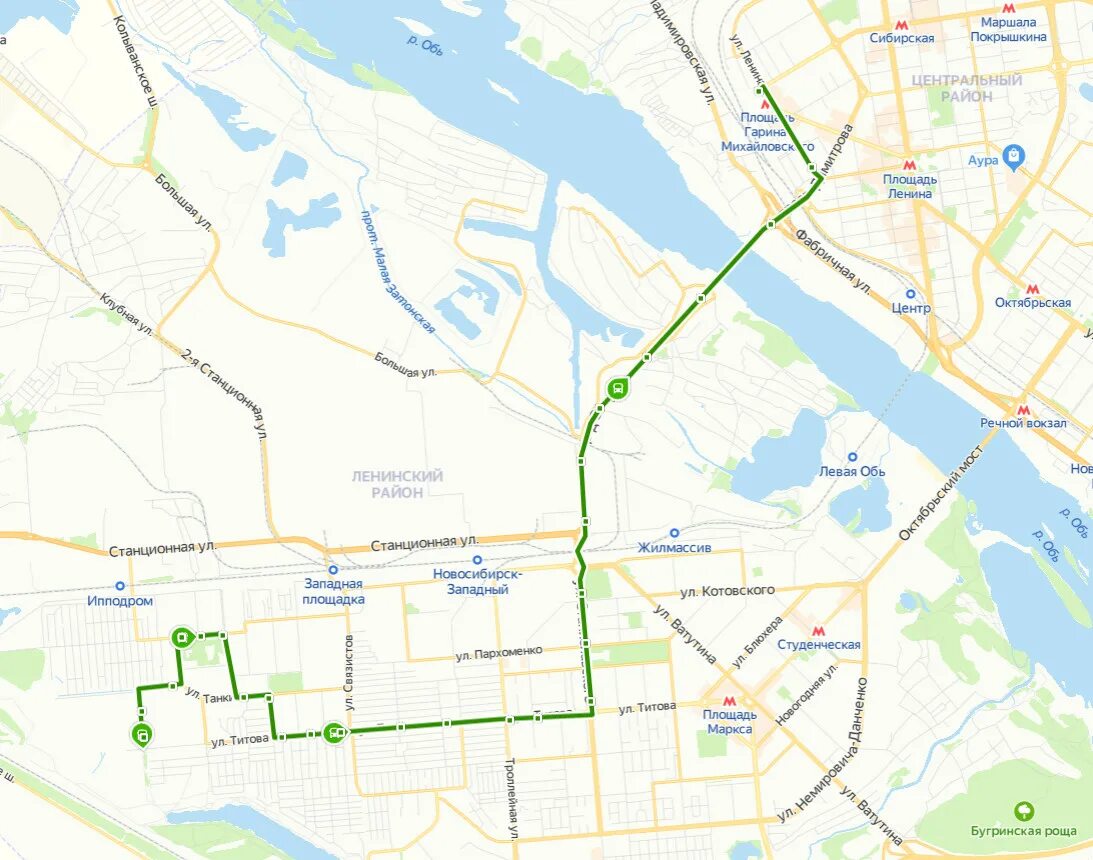 Транспорт новосибирск маршрут. 52 К маршрут автобуса Новосибирск. 55 Автобус Новосибирск. Чистая Слобода Новосибирск на карте города. Маршрут 55 автобуса.