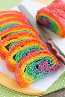 Rainbow of food