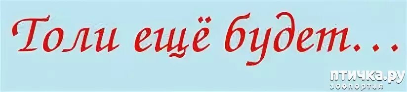 Толи еще будет слова