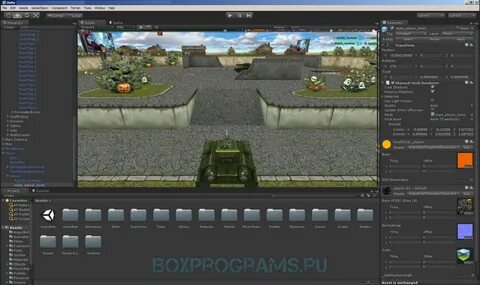 Программа unity web