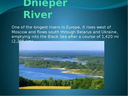 Река волга длиннее реки днепр