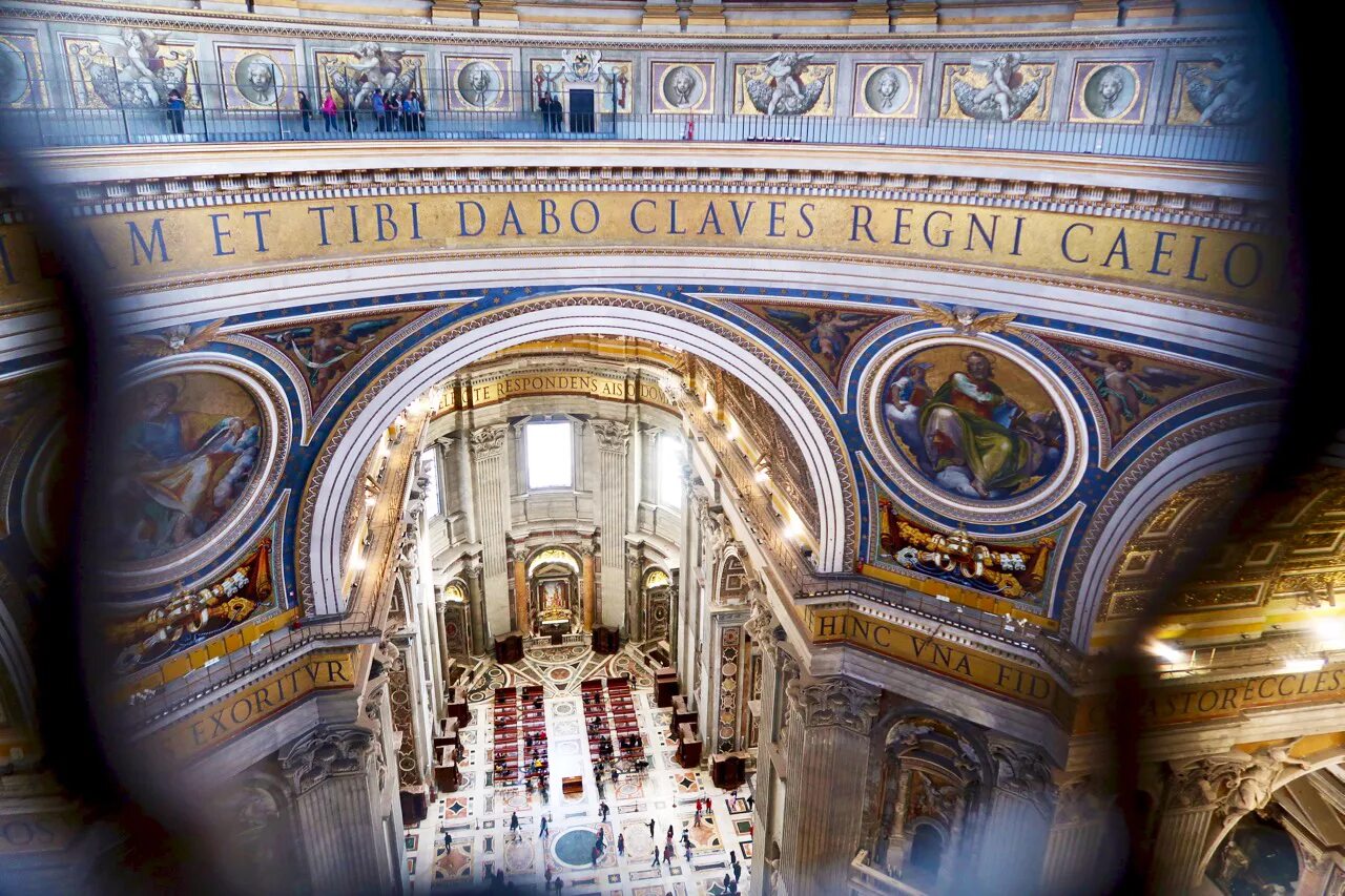 St. Peter’s Dome, the Vatican. Картинки и расскажи о капелле в Ватикане Сан Педро.