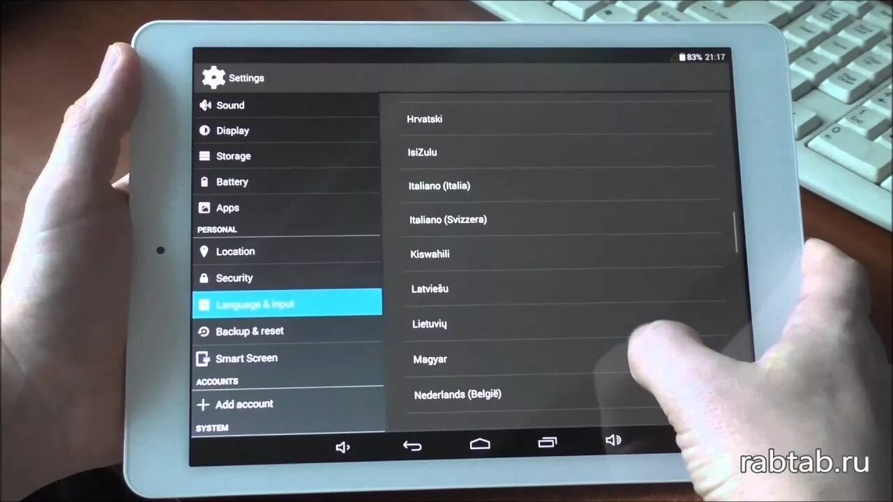 Как поменять язык на планшете. Язык на планшете. Русский язык на планшете леново. Настроить планшет на русский язык.