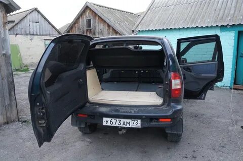 Задний багажник шевроле нива