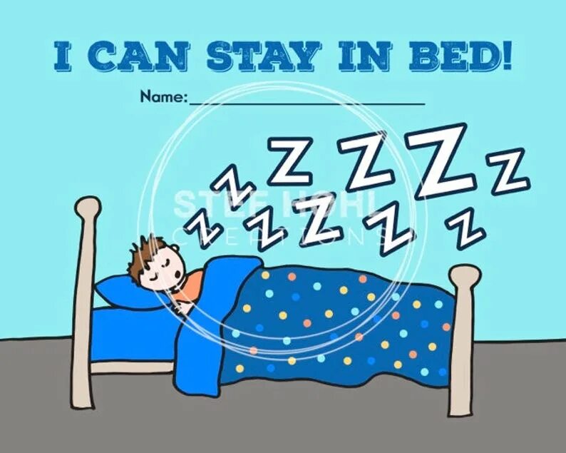 In your own bed. Stay in bed картинки для детей. lets stay in bed. stay in bed if you are ill.