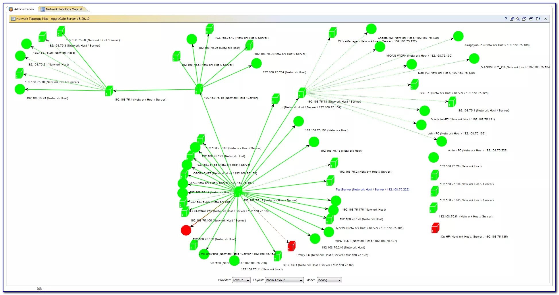 Net mapping