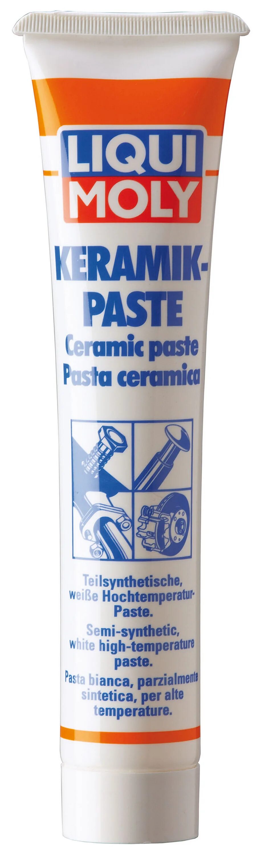 Liqui moly keramik-paste. Keramik paste. Высокотемпературная смазка liqui moly. Паста для сцпортов ликвемоли. Керамическая смазка.
