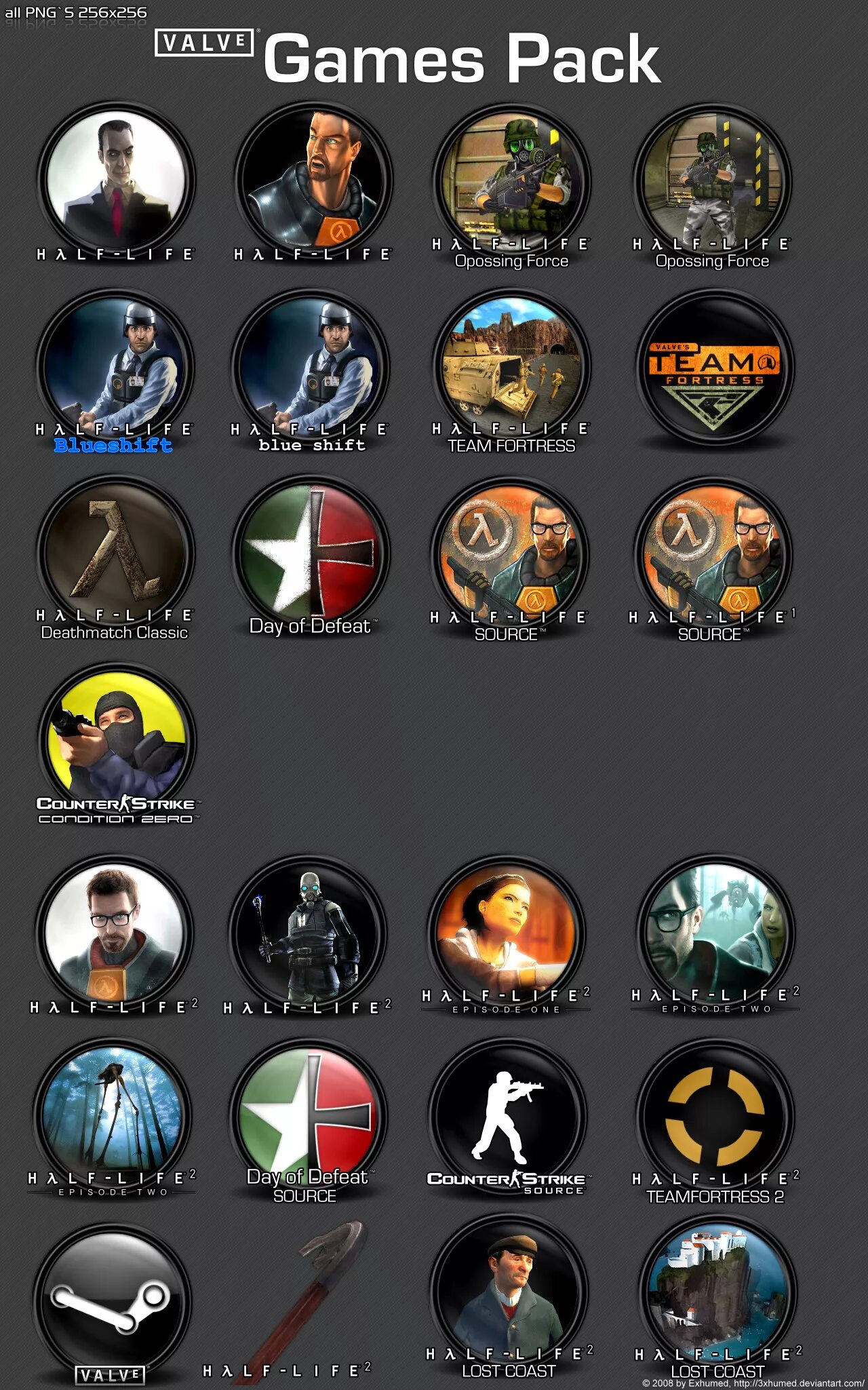 Valve counter. Valve игры. игры от valve список. иконки игр valve. valve steam игры.