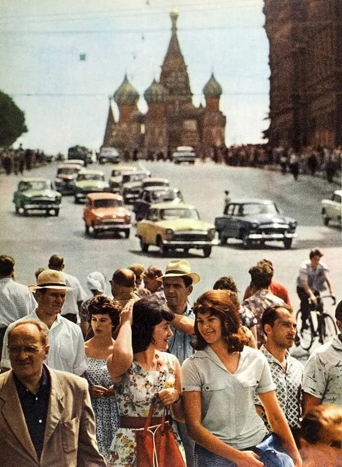 Эх хорошо в стране. Лондон 1965. Жизнь в СССР. Москва 1960. Москва 1965.