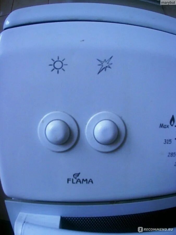Как включить духовку flama