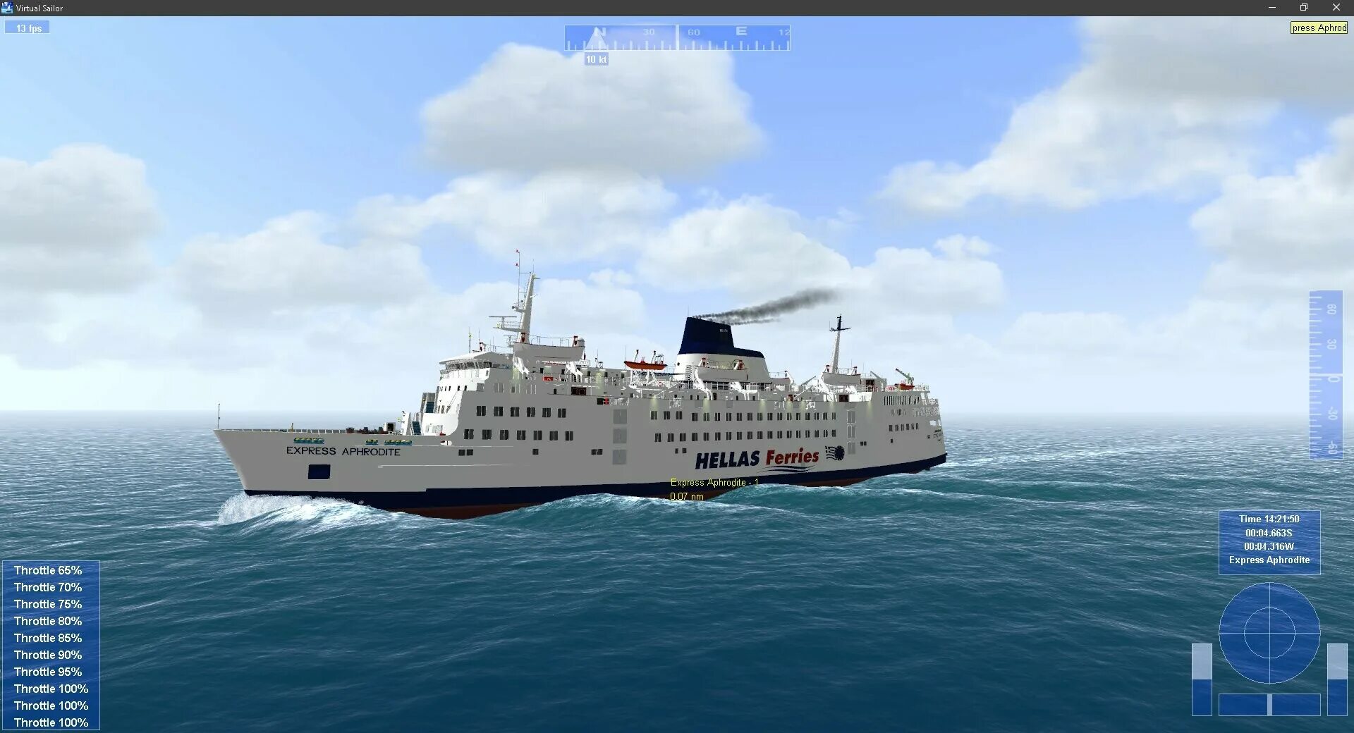 Virtual sailor. Virtual sailor